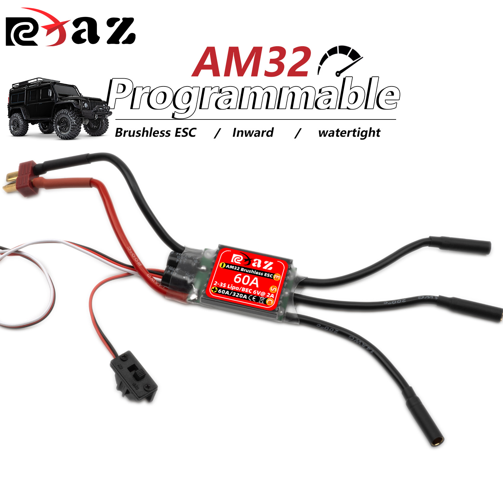 Rc Submarine Water - RCXAZ AM32 60A ESC sin escobillas
