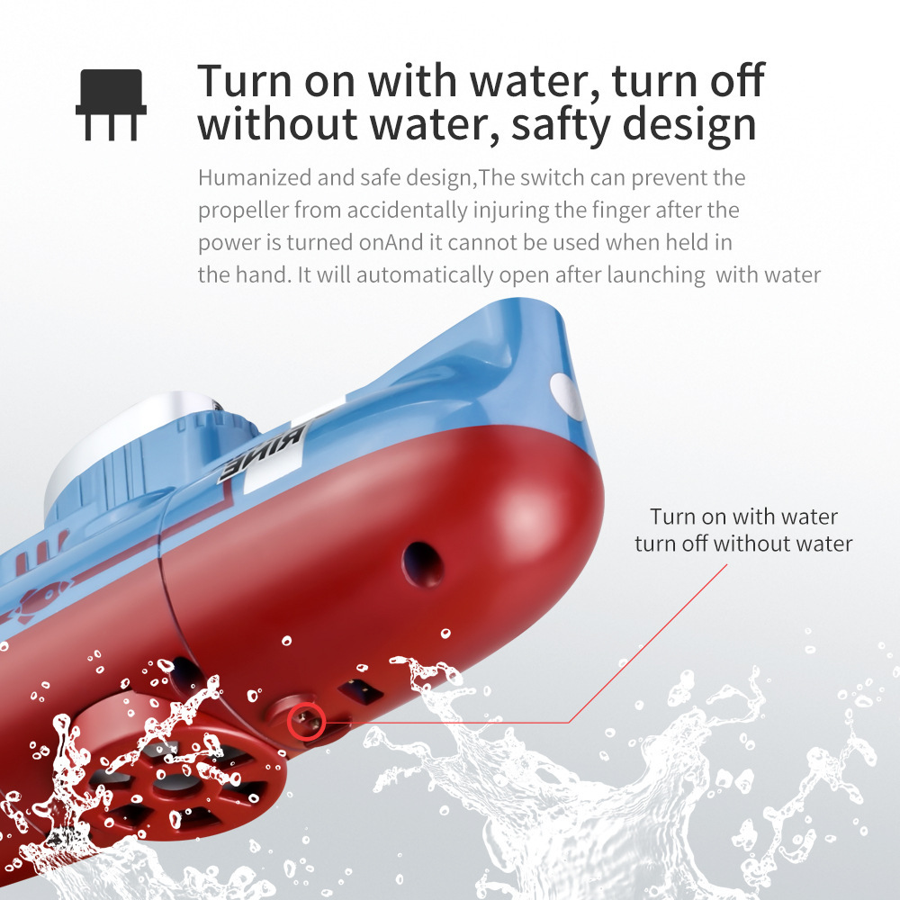 Rc Submarine Water - Mini Submarino RC para Niños -
