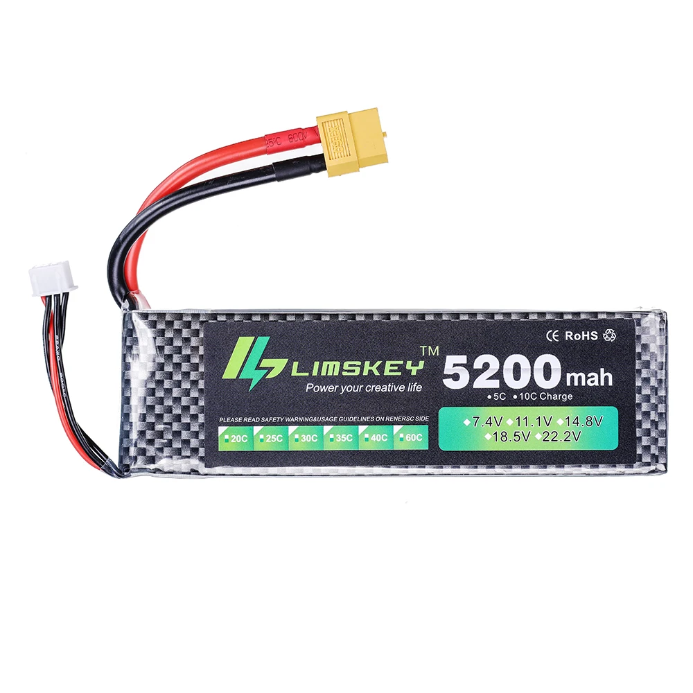 Limskey Power batería 7,4 V 52 - Hobby Rc Quadcopters reseña y precio