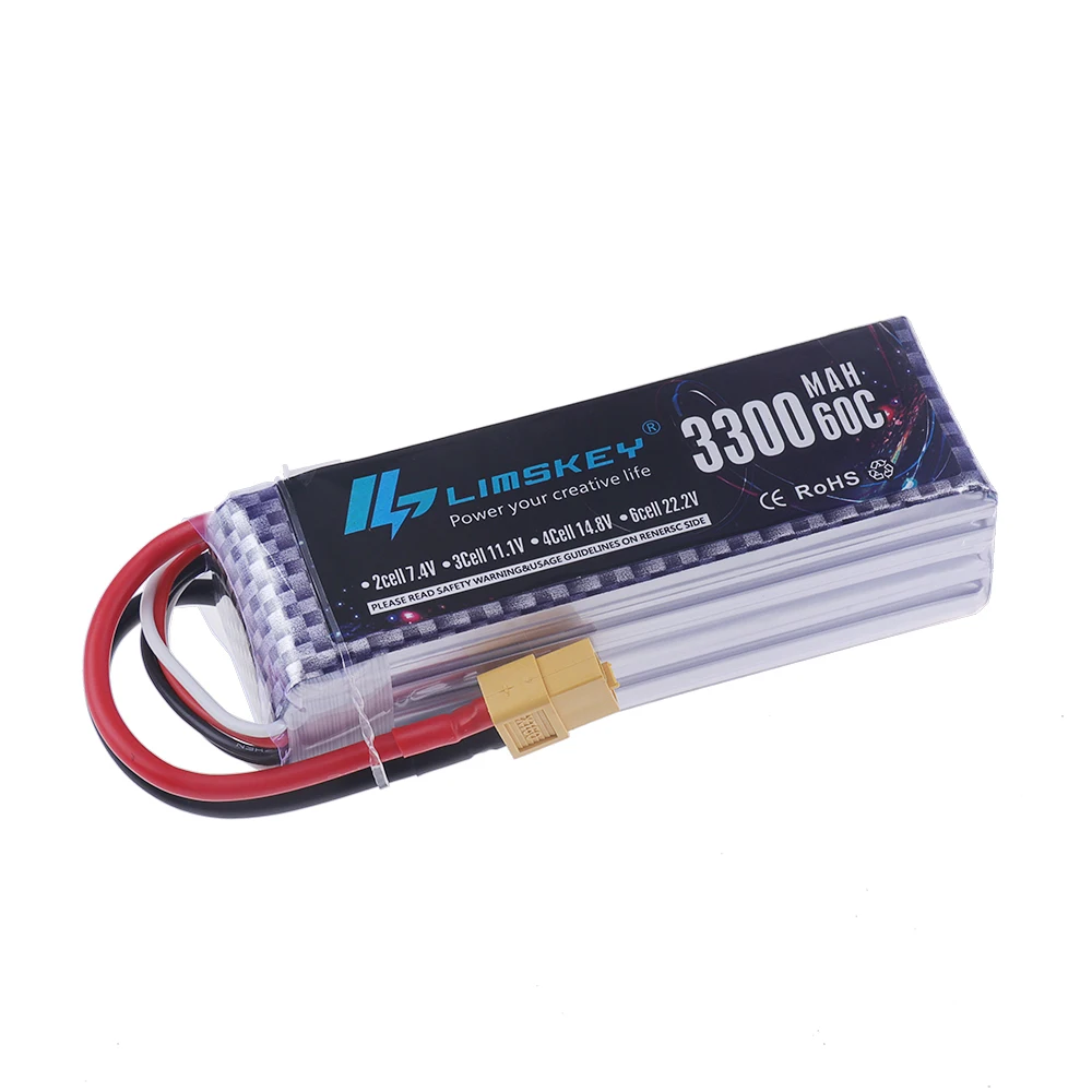Batería LiPo 4S 14.8V 3300mAh  - Hobby Rc Quadcopters reseña y precio