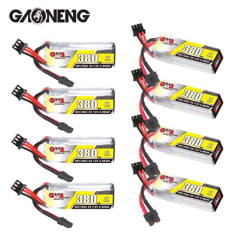 Batería Lipo GNB 2S 7,6 V 380m - Hobby Rc Quadcopters reseña y precio