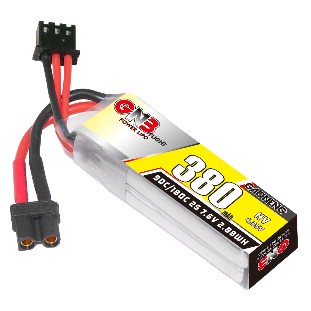 Batería Lipo GNB 2S 7,6 V 380m - Hobby Rc Quadcopters reseña y precio