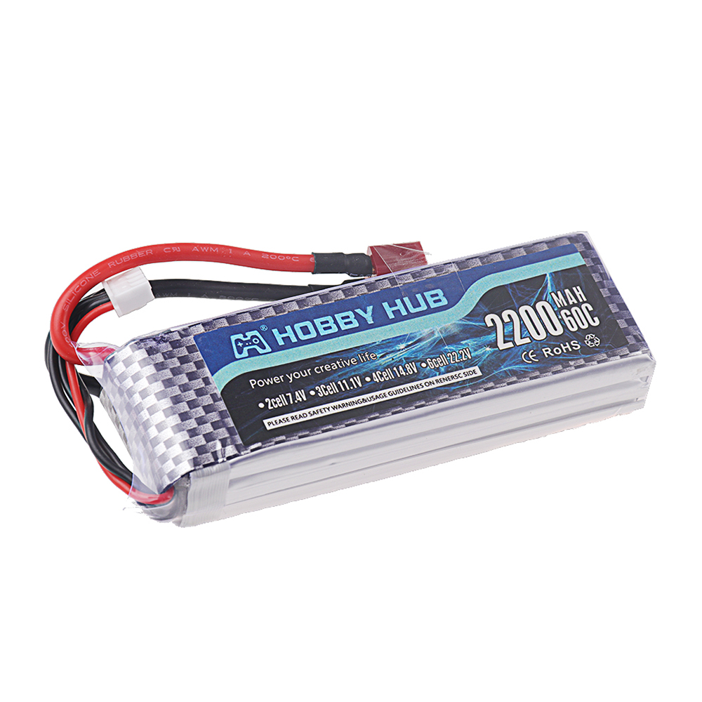 Batería Lipo 3S 11.1V Deans T  - Hobby Rc Quadcopters reseña y precio