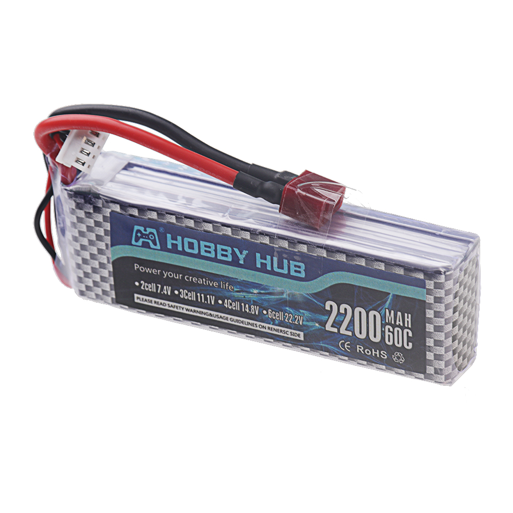 Batería Lipo 3S 11.1V Deans T  - Hobby Rc Quadcopters reseña y precio