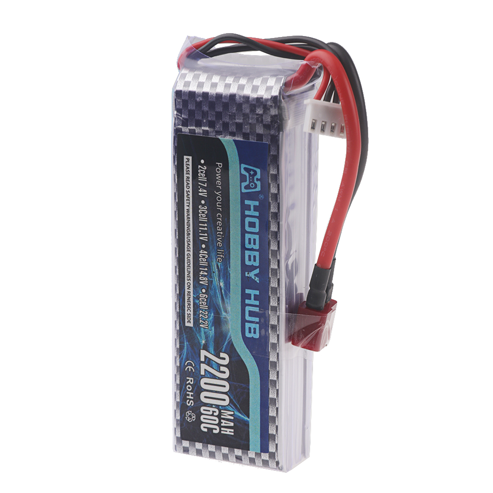 Batería Lipo 3S 11.1V Deans T  - Hobby Rc Quadcopters reseña y precio