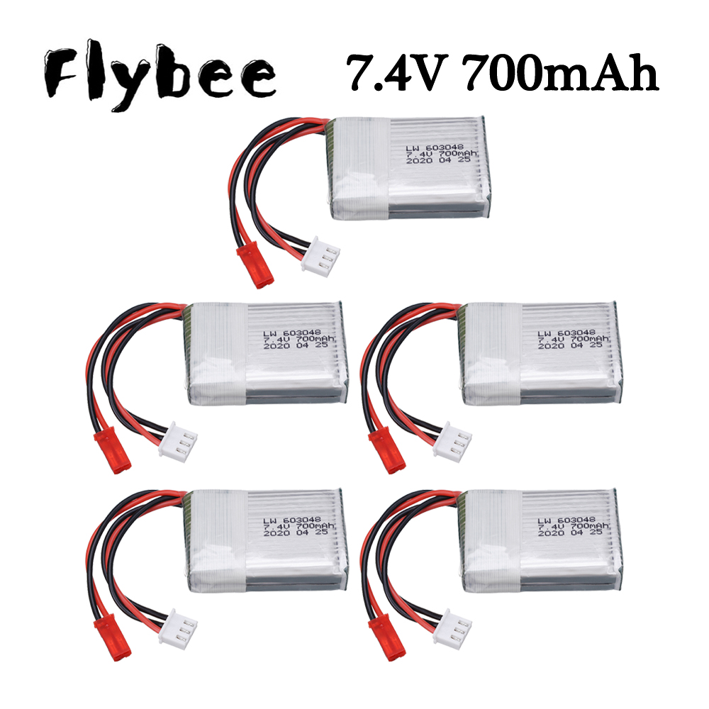 Batería Lipo de 7,4 V, 700mAh, - Hobby Rc Quadcopters reseña y precio