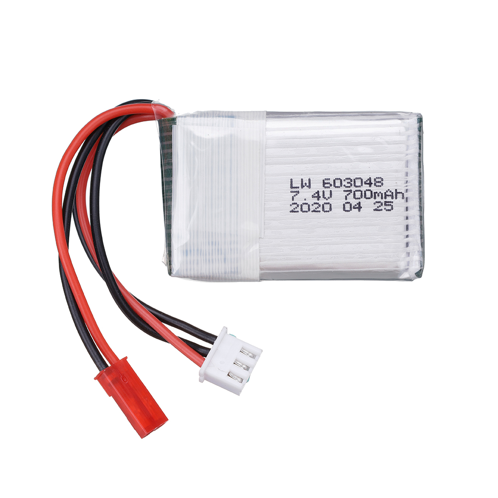 Batería Lipo de 7,4 V, 700mAh, - Hobby Rc Quadcopters reseña y precio