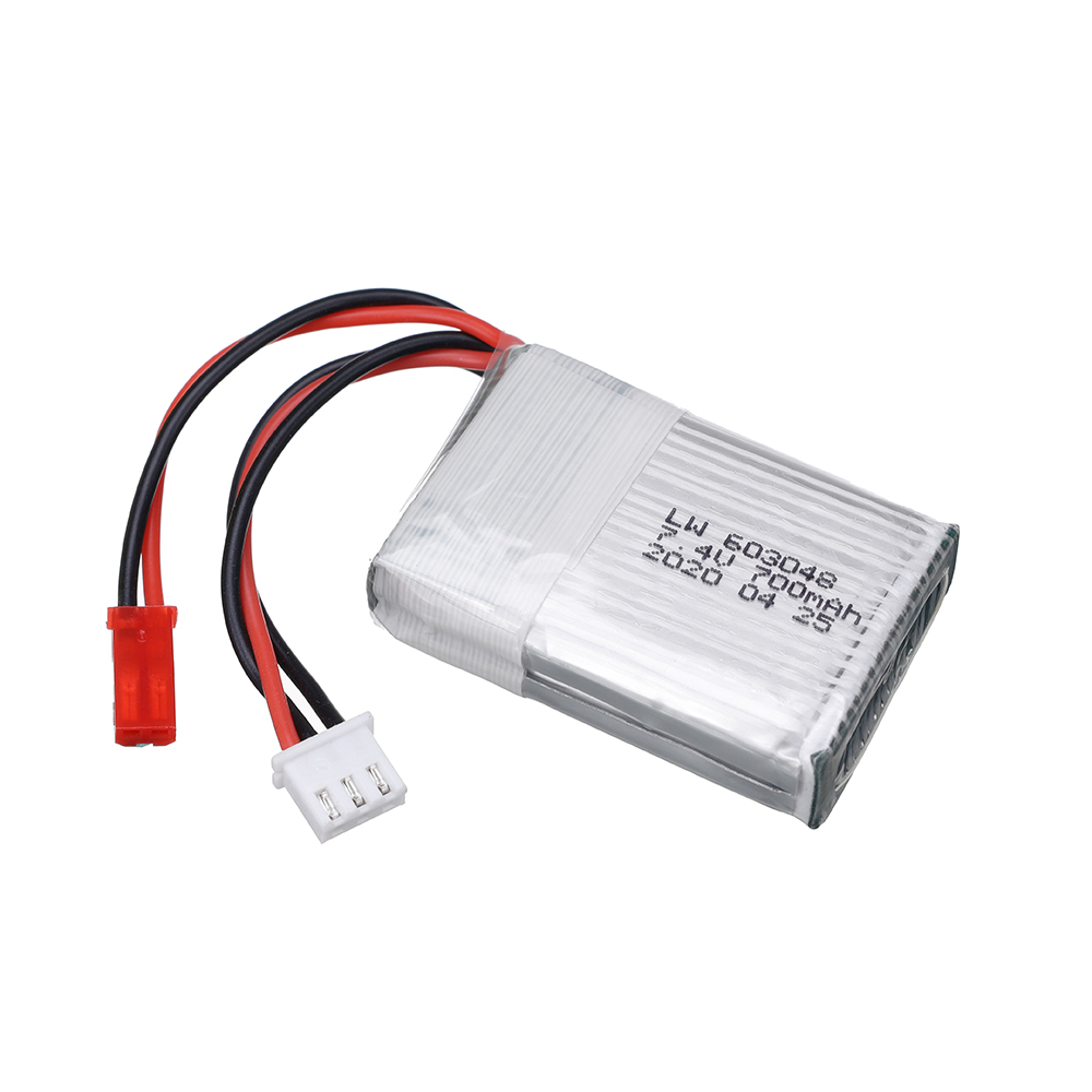 Batería Lipo de 7,4 V, 700mAh, - Hobby Rc Quadcopters reseña y precio