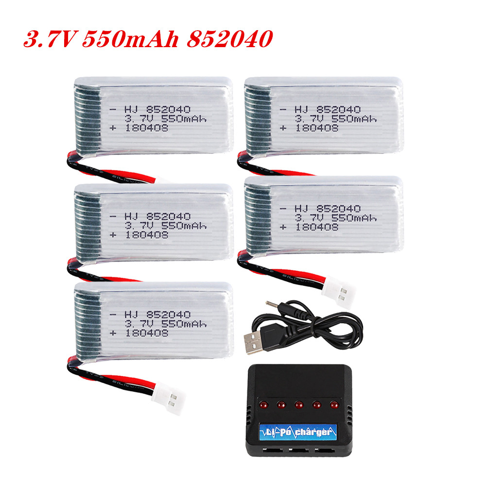 Batería Lipo 3.7V 550mAh 25C 8 - Hobby Rc Quadcopters reseña y precio