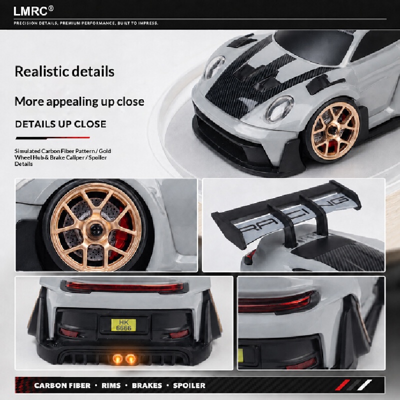 Coche de carreras teledirigido - Rc Hobby Grade Car reseña y precio